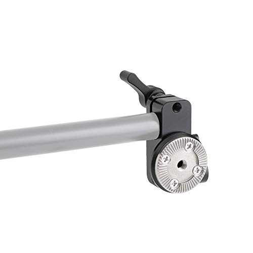 Support de rosace M6 contre les vibrations avec double serrage vertical 15 mm