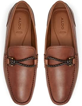 ALDO Men's AMBANI Moccasin, Cognac, 9.5 | Image 5