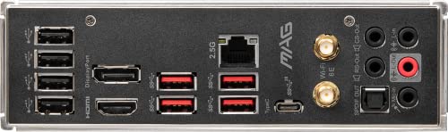 Image of MSI MAG B660 Tomahawk WiFi Motherboard, ATX - Supports Intel 12th Gen Core Processors, LGA 1700 - DDR5 Memory Boost 6200+MHz /OC, PCIe 4.0 & 3.0 x16 Slots, 3 x M.2 Gen4 Slots, Wi-Fi 6E