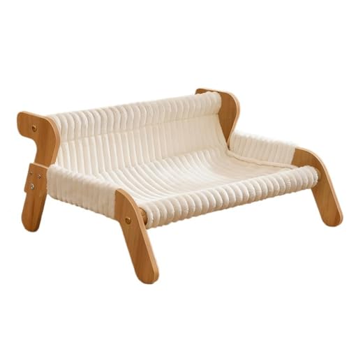 LUCKADD つめとぎ 猫 ソファ 爪研ぎベッド 夏用ひんやりマットタイプ 多機能ねこいち 爪研ぎベッド 小型?大型猫対応 通気性 滑り止め 洗える ペット用品 一年中使える (フランネルタイプ(54×44×28cm))