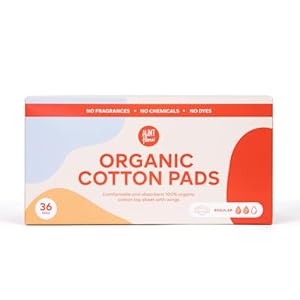 Aunt Flow Organic Cotton Pads with ...