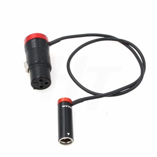 Cable de audio del micrófono Canon C70 y Blackmagic BMPCC 6K Pro mini XLR a XLR HangTon