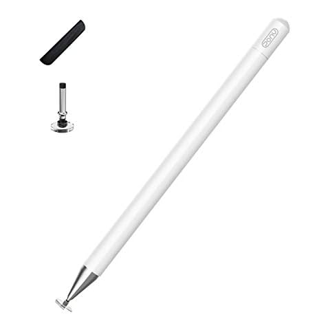 Capacitive Pen High Sensitivity Disc Tip Stylus Compatible with All Touch Screens (WHITE) Cover