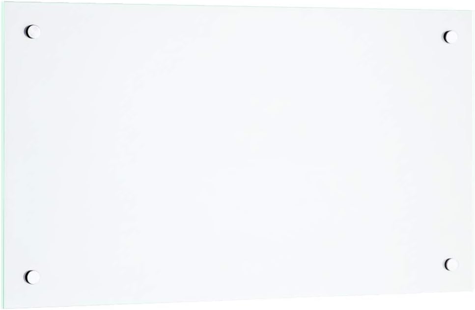 Kitchen Glass Splashback Splash Back Wall 80 x 40 cm 3 Colours Available V2Aox, Type of glass:Matt glass