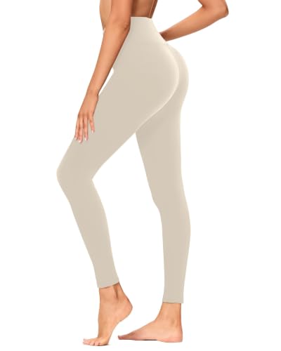 Image of GAYHAY High Waisted Leggings with Pockets for Women - Buttery Soft Yoga Pants for Gym Workout, Athletic Running