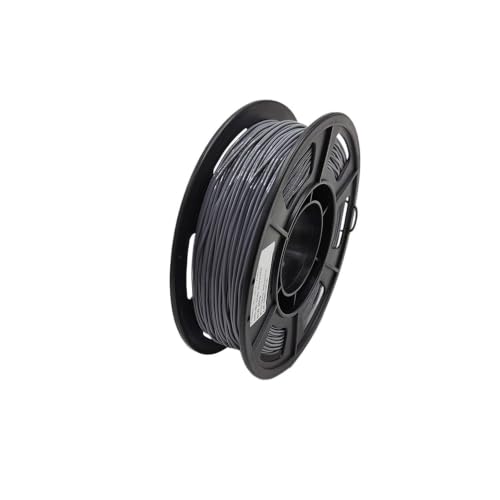 Filament 1.75mm 3D flexible gris multi-dureté bobine 250g Grey 85A