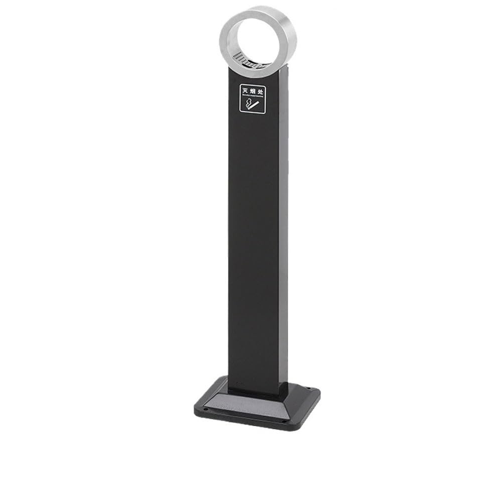 OWOHYG Ashtray Trash Can Outdoor Rainproof Stainless Steel Floor Standing Ash Column Cigarette Extinguishing Bucket Cigarette Butt Collection Outdoor Ashtrays For Cigarettes.