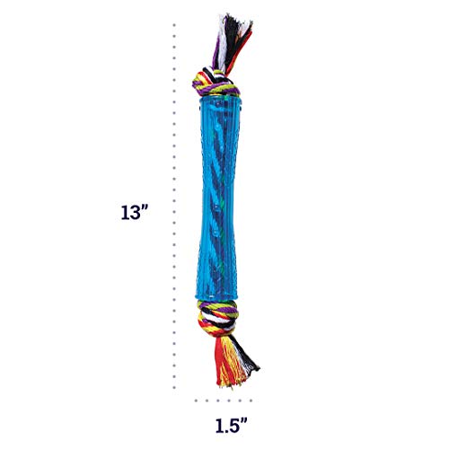 Petstages Orka Stick - Kauspielzeug für Hunde - Alternative zum Stöckchen - Royalblau
