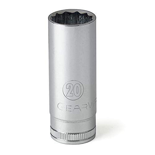 GEARWRENCH 1 2 Drive 12 Pt. Deep Socket, 30mm - 80826