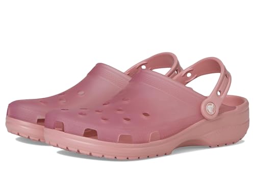 Crocs Unisex-Adult Classic Frosted Clog Rosette Men's 4 Women's 6 Medium