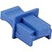 Produktbild Inline Staubschutz - für RJ45 Buchse - Farbe: Blau - 100er Pack