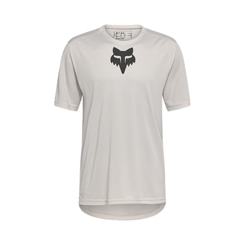 Fox Racing Mens Ranger Short Sleeve Mountain Bike Jersey Vintage White X-Large