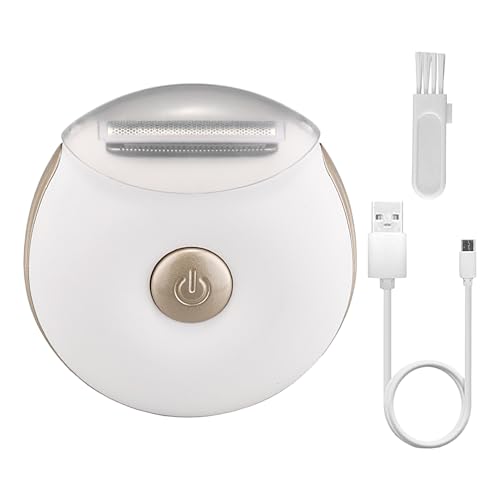 Biniveil Depiladora Eléctrica para Mujeres,Depiladora Eléctrica Recargable USB Recortadora - Sin Cable Impermeable para Viaje y Eventos