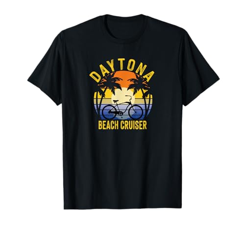 Daytona Beach Florida Beach Cruiser Bicycle T-Shirt