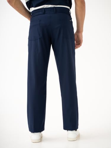Image of The Pant Project Relaxed Fit Korean Pintuck Pants for Men | Stylish Relax Fit Men's Wear Trousers for Office or Party | Mens Fashion Dress Trouser Pant