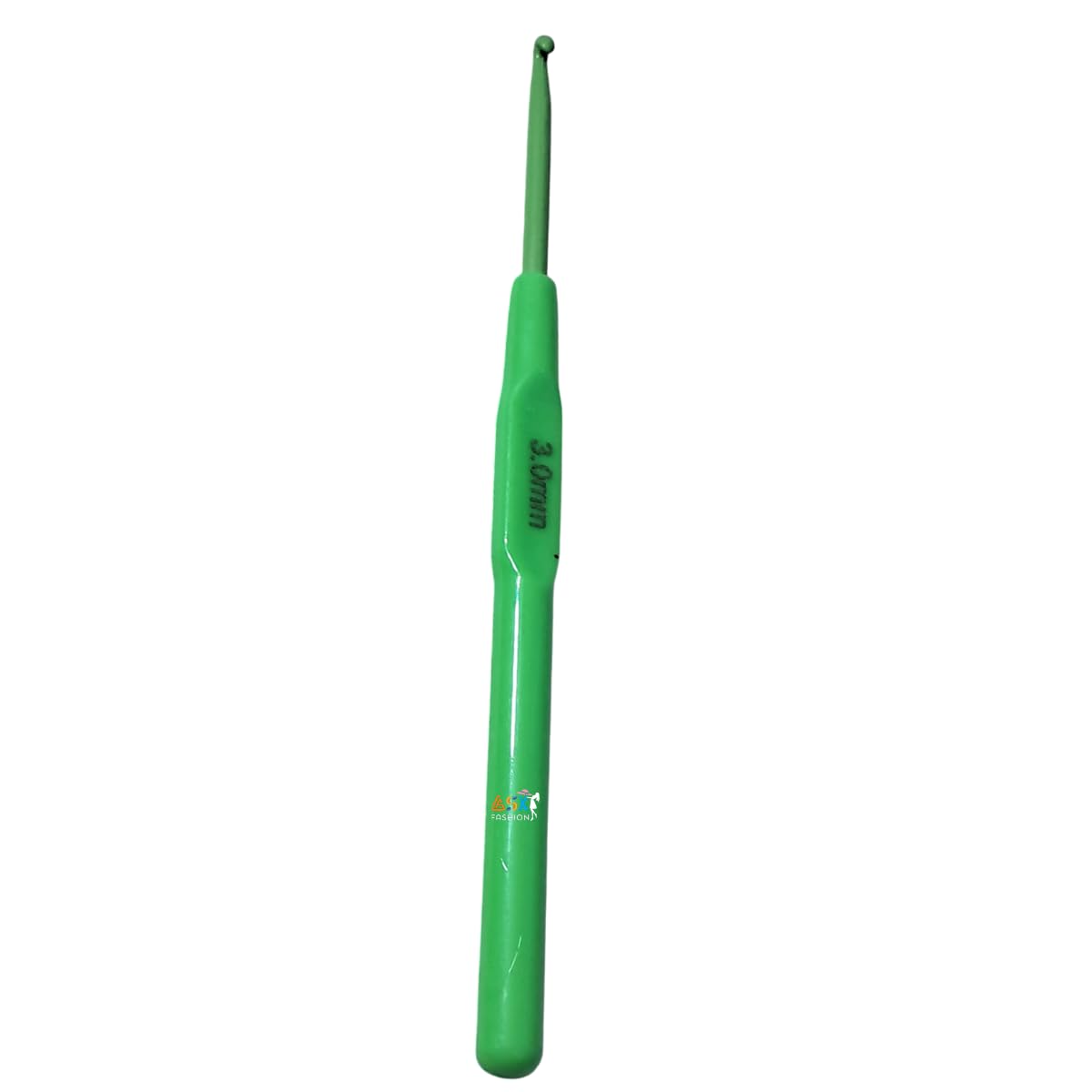 Crochet Needle Single Size 3.0mm / Knitting Crochet Tool/ Yarn Craft/ WeaveYarn Needle// Knitting Crochet Woollen Tool for Making Sweater, Bags, Purse, Arts & Crafts/Plastic Grip, Metal Hooks - Multicolor (Multicolor, 3.0mm)-image-46