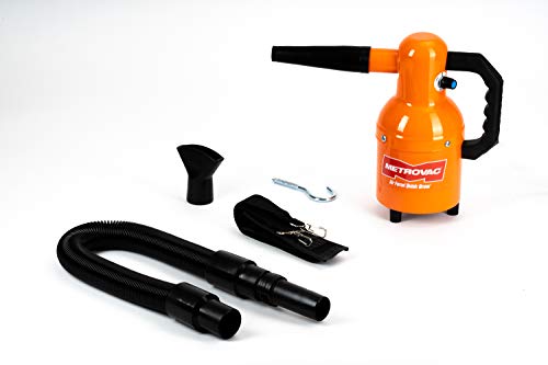 MetroVac Just Introduced - Metro Vac Air Force Quick Draw Portable Pet Dryer with Variable Speed - Model QD-1 V | Dog Grooming Blower | Made in The USA