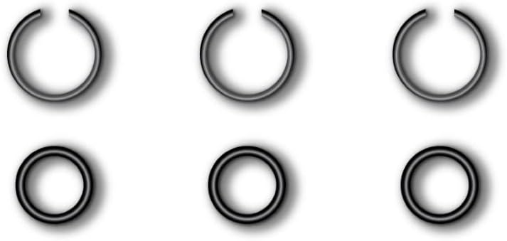86740 JCCK383 Just Clips 3/8" Snap Rings & O-Rings for Cordless & air Impact Wrenches Including IR, CP, & All Brands. Includes The ClipKey Snap Ring Installation Tool (3 Snap Rings & 3 O-Rings)