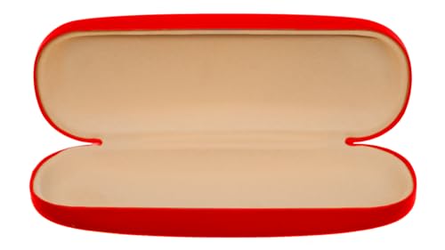 Image of Eye Glasses Case Hard Clam Shell Eyeglass Case With Soft Inner Lining Great Eye Glass Carry Case 53912