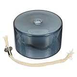 Bougeoirs – la du matériau et de la texture de cette lampe à huile en verre est le fruit d'un savoir-faire précis, garantissant sa durabilité. pot à bougies vide