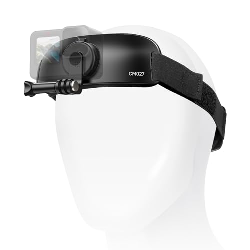 Image of ULANZI CM27 2 in 1 Head Strap Mount for Action Camera - Quick Release Head Mount Set Support Vertical Shots Vlog Video Accessories for Action Camera, Compatible with GoPro Hero 13, 12, 11, 10, 9, 8