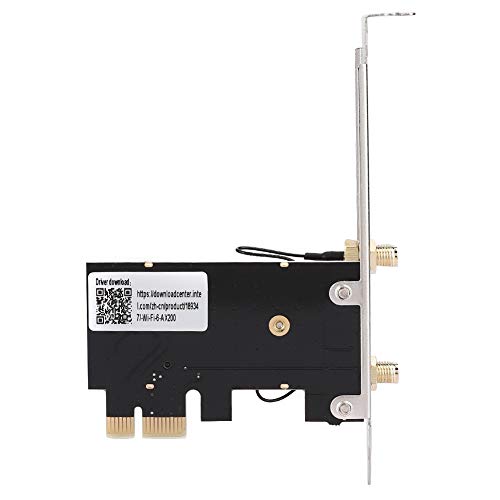Tarjeta de red avanzada WIFI6 con doble antena para AX200, soporte MU-MIMO para uso en casa miniatura 7