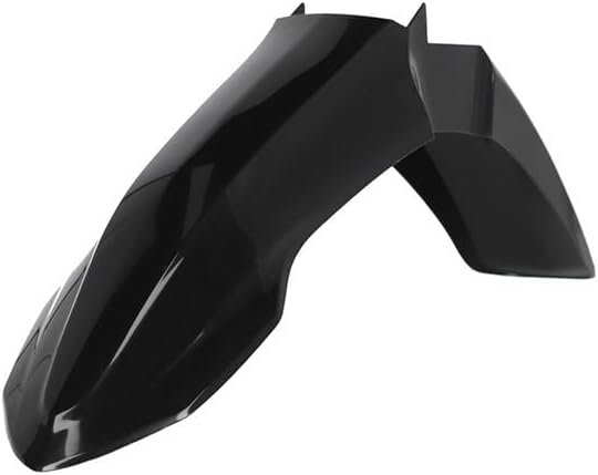 Acerbis Front Fender Black Compatible with Yamaha YZ450F 2023-2026/YZ250F/YZ450FX 2024-2026/YZ250FX 2025-2026 - 2979490001