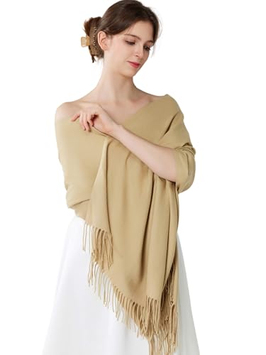 VENVSBEE Pashmina Shawls and Wraps For Evening Dress Soft Warm Scarf for Women Shawl Wrap For Wedding with Gift Box3