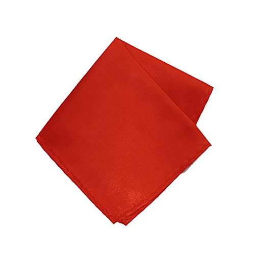 Image of TIE STUDIO Men's Solid Pocket Square | Size- 10cm x 10cm | Colour-Royal Blue | Pack of 1 |