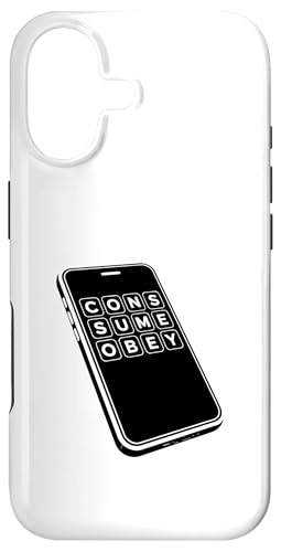 Conume Obey Dystopian Phone Doom Scrolling�f�W�^���J���g�B �X�}�z�P�[�X iPhone 17 �p