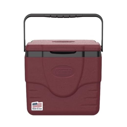 Coleman Chiller Cooler, Cranberry, 9-Quart