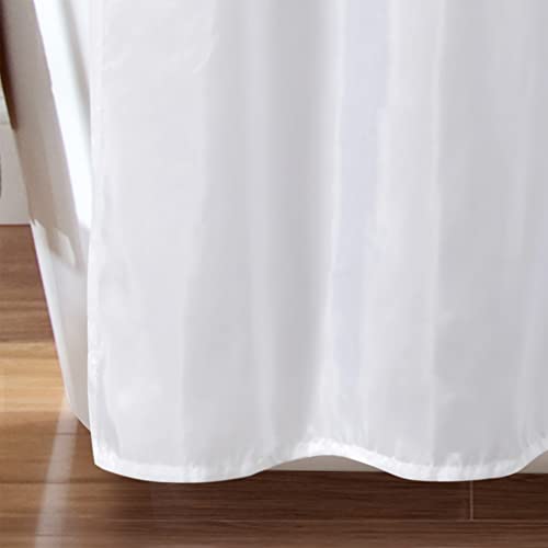 Lush Decor Maria Shower Curtain, 72" x 72", White & Silver, W 72" x L 72" (1 Panels) - Image 4