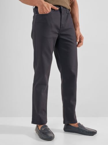 Image of Highlander Men Men's Straight Relaxed Fit Jeans | Stretchable | Everyday Comfort & Style| Jeans for Man|Premium Cotton Blend