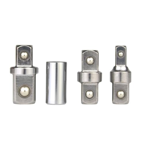 Multipurpose Socket Adapter Converter Set 1/4 3/8 1/2Inch Square Drives For Quick Tool Conversion Enhances Efficiency