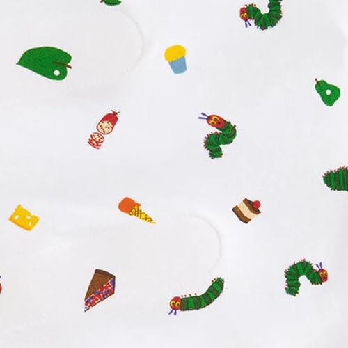 Image of HALO Eric Carle 100% Cotton Sleepsack Swaddle, 3-Way Adjustable Swaddle Blanket, TOG 1.5, Hungry Caterpillar Feast, Small, 3-6 Months