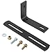 NONDK Kit Staffa di Montaggio Monitor BE23519, Kit Staffa di Montaggio Display Rotopressa Trattori Sostituisce A54657 A53254 A53255 immagine