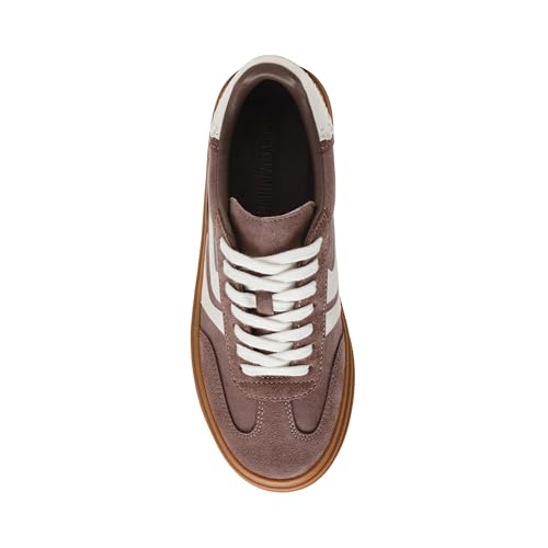 Steve Madden Steve Madden Women's Dodge Sneaker, Taupe Multi, 7