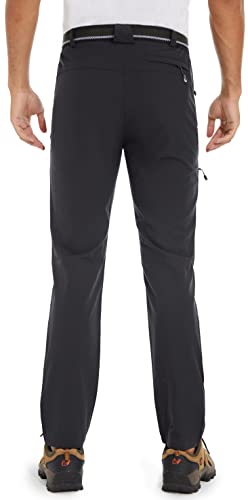 Benboy Men's Hiking Cargo Pants Lightweight Waterproof Quick Dry Outdoor Casual Pants,Kz2923M-Grey-S #TOP4