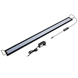 Hygger 25W Full Spectrum Aquarium Light with Aluminum Alloy Shell Extendable Brackets, White Blue...