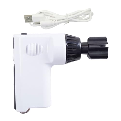 NULYLU Electric Guitar String Winder Fast Multi-functional Guitar Repair Tool High-strength Material White for Folk Classical Ukulele