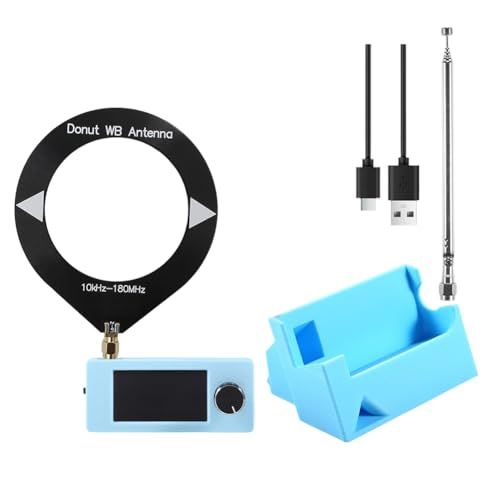 Radio SI4732 con soporte y antena de 10 KHz a 180 MHz para recepción de banda continua AM FM