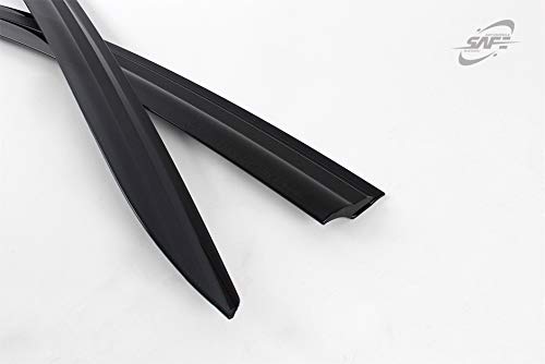 Safe Smoke Window Visor Sun Rain Vent Guard 4 Pcs Set For 2017~ Kia Sportage Out Channel Visor #TOP5