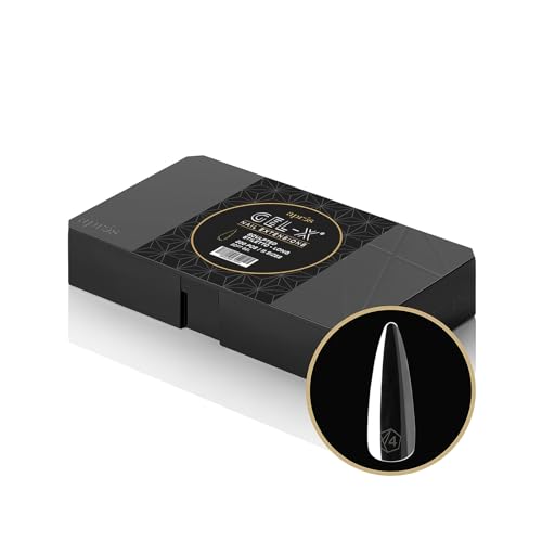 Aprs Gel-X Sculpted Stiletto Long Tip Box | 500pc Gel-X Tips 11 Sizes 00-9 Premium Quality