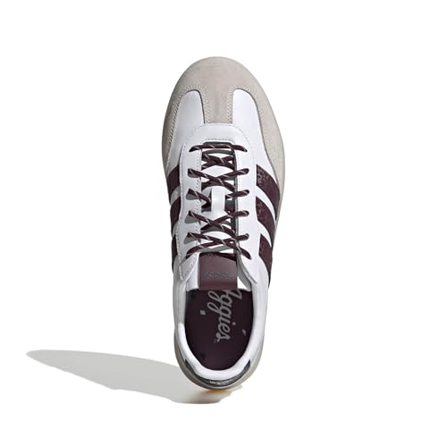 Image of adidas Men's NCAA Team Barreda Decode, White /Team Maroon /Black /Texas A&M University, 9