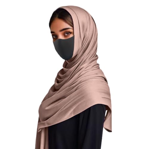 Women's Hijab Muslim Cotton Hijab Hair Head Wrap Scarf Long Shawls