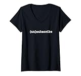Unsubscribe Funny Sarcastic Subscribe Retro Grunge