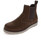 Levi's Men's Chelsea Logger 2 WX Boot, Cedar/Brown, 8.5