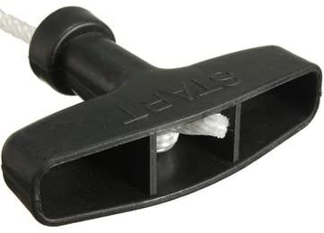 Lawn Mower Pull Handle - Cord Insertion