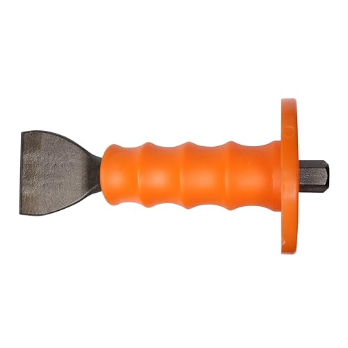 Image of Mayhew Select 35705 2-1 /4-by-7-3 /4-Inch Handguarded Mason Chisel , Black