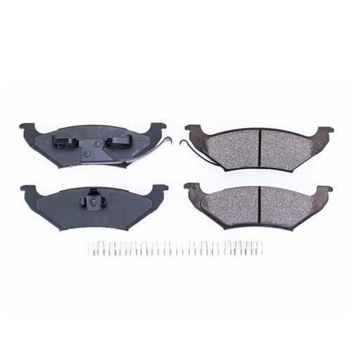 Image of PowerStop Rear Brake Pads for Ford Crown Victoria 1992-95 |Lincoln Town Car 1991-95 |Mercury Grand Marquis 1992-95 - Z17 Ceramic Brake Pads with Installation Hardware, 17-544